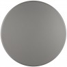 Duratop 24" Round Table Top - Faux Brushed Silver