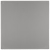 Duratop 24"/28"/32" Square Table Top - Faux Brushed Silver