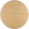 Duratop 24" Round Table Top - Faux Maple