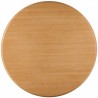 Duratop 24" Round Table Top - Faux Oak