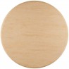 Duratop 24" Round Table Top - Faux Travertine