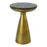 Moe's Home Collection Font Side Table Green Marble