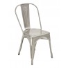 Industrial Chair Clearcoat and Solid Colors - Silver - Industrial Chair Clearcoat and Solid Colors - Silver