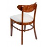European Beechwood Wood Dining Chair - FLS-07S - back - European Beechwood Wood Dining Chair - FLS-07S - back