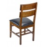 European Beechwood Wood Dining Chair - FLS-19S - Back - European Beechwood Wood Dining Chair - FLS-19S - Back