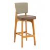 European 42" Beech Wood Barstool - FLS-16B  - European 42" Beech Wood Barstool - FLS-16B 