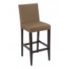 Florida Seating European 43" Wood Barstool - FLS-30B - Kona - Front - Florida Seating European 43" Wood Barstool - FLS-30B - Kona - Front
