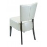 European Beechwood Wood Dining Chair - White - Back - European Beechwood Wood Dining Chair - White - Back