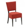 European Beechwood Wood Dining Chair - Red - Front - European Beechwood Wood Dining Chair - Red - Front