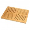 Oceanstar Bamboo Floor and Bath Mat - Angled - Oceanstar Bamboo Floor and Bath Mat - Angled
