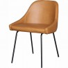 Moe's Home Collection Blaze Dining Chair - Tan - Perspective - Moe's Home Collection Blaze Dining Chair - Tan - Perspective