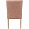 Moe's Home Collection Indiana Dining Chair - Set of 2 - Pink - Rear - Moe's Home Collection Indiana Dining Chair - Set of 2 - Pink - Rear