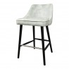 Moe's Home Collection Harmony Counter Stool - White Smoke - Perspective - Moe's Home Collection Harmony Counter Stool - White Smoke - Perspective