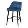 Moe's Home Collection Harmony Counter Stool - Navy Blue - Perspective - Moe's Home Collection Harmony Counter Stool - Navy Blue - Perspective