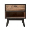Nova Side Table Black - Front - Nova Side Table Black - Front