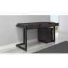 Furnitech FT16PDG 2 Drawer Contemporary Rolling Pedestal - Under Desk
