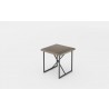 Furnitech Signature Home Collection X End Table - Angled - Furnitech Signature Home Collection X End Table - Angled