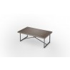 Furnitech Signature Home Collection X Coffee Table- Coastal Gray Angle - Furnitech Signature Home Collection X Coffee Table- Coastal Gray Angle
