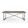 Furnitech Signature Home Collection X Coffee Table - Coastal Gray Angle - Furnitech Signature Home Collection X Coffee Table - Coastal Gray Angle