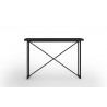 Furnitech Signature Home Collection X Console Table - Head on Ebony - Furnitech Signature Home Collection X Console Table - Head on Ebony