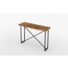 Furnitech Signature Home Collection X Console Table - Angle Walnut - Furnitech Signature Home Collection X Console Table - Angle Walnut