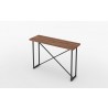 Furnitech Signature Home Collection X Console Table - Angle Honey - Furnitech Signature Home Collection X Console Table - Angle Honey