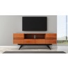 Furnitech Signature Mid-Century Modern TV Console In Wood - Furnitech Signature Mid-Century Modern TV Console In Wood