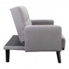 Moe's Home Collection Candidate Sofa Bed - Grey - Side - Moe's Home Collection Candidate Sofa Bed - Grey - Side