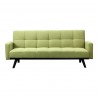Moe's Home Collection Candidate Sofa Bed - Green - Front - Moe's Home Collection Candidate Sofa Bed - Green - Front