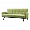 Moe's Home Collection Candidate Sofa Bed - Green - Perspective - Moe's Home Collection Candidate Sofa Bed - Green - Perspective