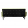 Moe's Home Collection Candidate Sofa Bed - Green - Rear - Moe's Home Collection Candidate Sofa Bed - Green - Rear