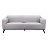 Moe's Home Collection Peppy Sofa - Grey - Front - Moe's Home Collection Peppy Sofa - Grey - Front