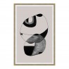 Happiness 1 Abstract Ink Print Wall Décor - Front