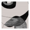 Happiness 1 Abstract Ink Print Wall Décor - Close-Up Detail