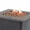 Mr. Bar-B-Q Endless Summer® LP Gas Outdoor Fire Pit with 30-in Resin Tile Mantel