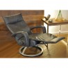 Lafer Gaga Recliner Gray Lifestyle - Lafer Gaga Recliner Gray Lifestyle