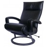 Lafer Gaga Recliner, Black - Graphite Base  - Lafer Gaga Recliner, Black - Graphite Base 