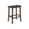 Tulip 26" Counter Height Stool Set of Two - Top Angled - Tulip 26" Counter Height Stool Set of Two - Top Angled