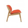 Danica Lounge Chair in Wheat Red - Side - Danica Lounge Chair in Wheat Red - Side