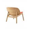 Danica Lounge Chair in Wheat Red - Back Angle - Danica Lounge Chair in Wheat Red - Back Angle
