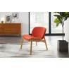 Danica Lounge Chair in Wheat Red - Lifestyle - Danica Lounge Chair in Wheat Red - Lifestyle