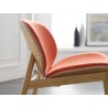 Danica Lounge Chair in Wheat Red - Lifestyle Side Angle - Danica Lounge Chair in Wheat Red - Lifestyle Side Angle