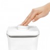 Oxo 4 Qt Pop Big Square Food Storage Container - Lid Pushed