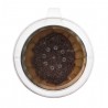 Oxo Good Grips Pour Over Coffee Dripper With Water Tank - Top View with Coffee Drip