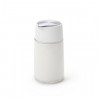 Oxo Good Grips Glass Creamer Dispenser - 12oz Capacity - Angled with Content