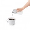 Oxo Good Grips Plastic Creamer Dispenser - 9 Oz Capacity - Creamer on Coffee