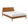 Greenington Monterey King Platform Bed - Amber - Angled View - Greenington Monterey King Platform Bed - Amber - Angled View