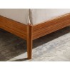 Greenington Monterey King Platform Bed - Amber - Leg Close-Up - Greenington Monterey King Platform Bed - Amber - Leg Close-Up