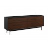 Greenington Park Avenue 4 Drawer Double Dresser - Angled - Greenington Park Avenue 4 Drawer Double Dresser - Angled