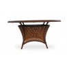 Grand Traverse 60" Round Umbrella Dining Table - Front